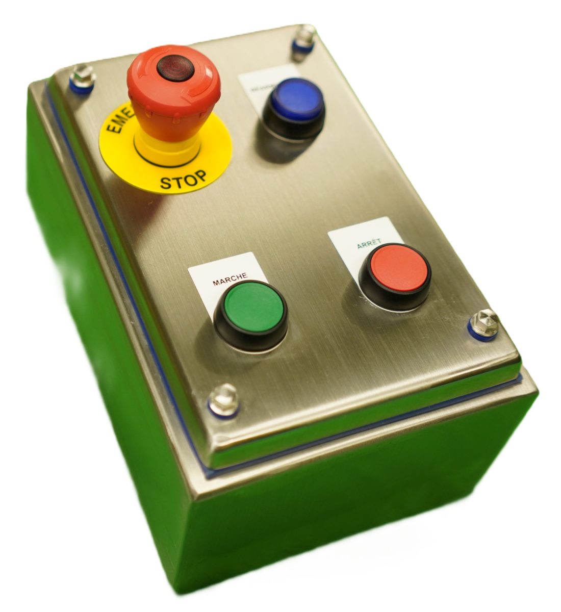Station boutons acier inoxydable Push Button Station